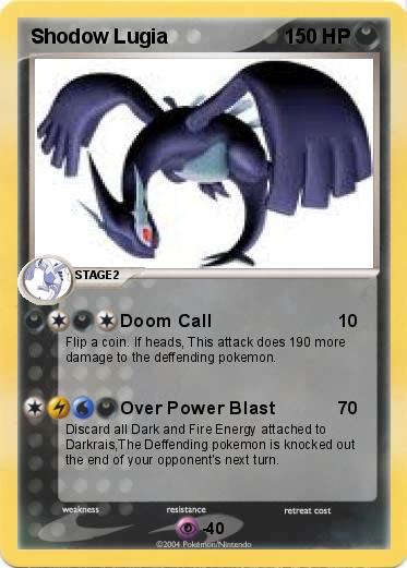 Pokemon Shodow Lugia