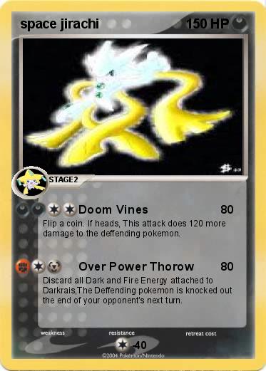 Pokemon space jirachi