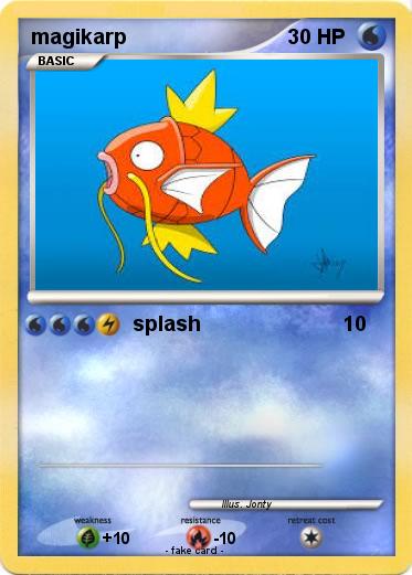 Pokemon magikarp