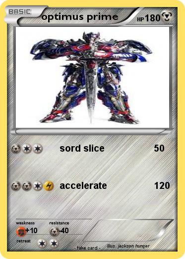 Pokemon optimus prime