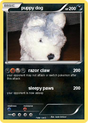 Pokemon puppy dog