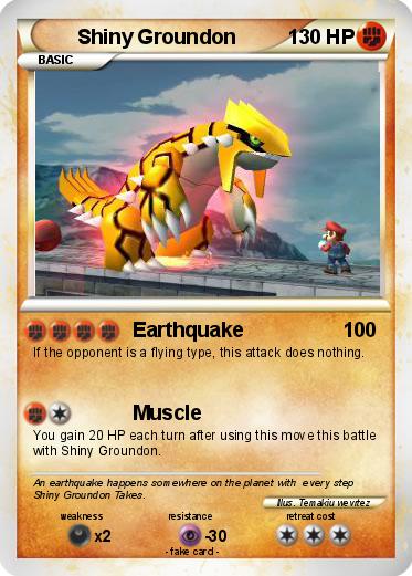 Pokemon Shiny Groundon