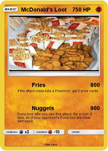 Pokemon McDonald's Loot    7