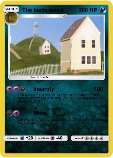 Pokemon The backrooms