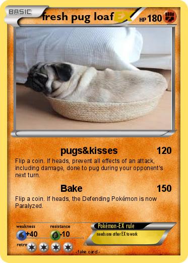 Pokemon fresh pug loaf