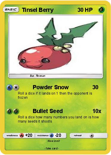 Pokemon Tinsel Berry