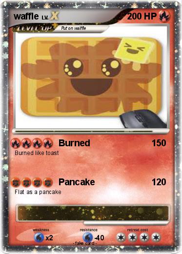 Pokemon waffle