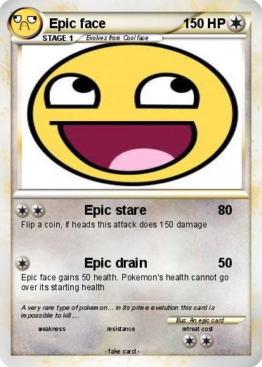 Pokemon Epic face