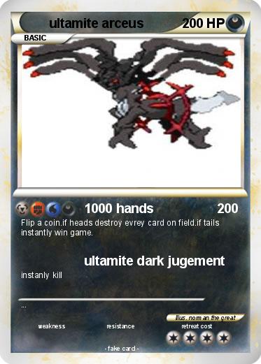 Pokemon ultamite arceus