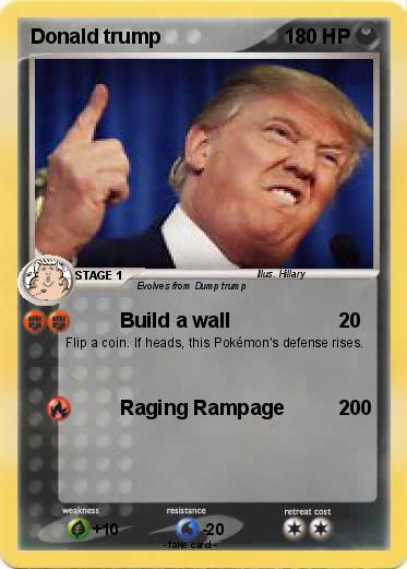 Pokemon Donald trump