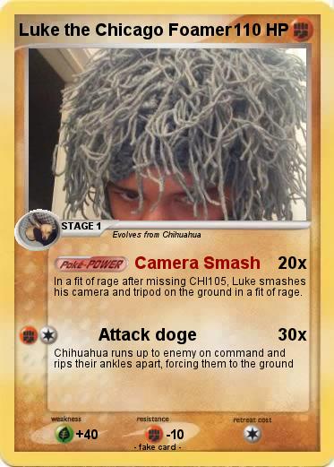 Pokemon Luke the Chicago Foamer