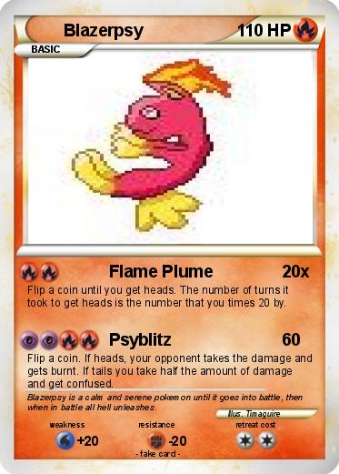 Pokemon Blazerpsy