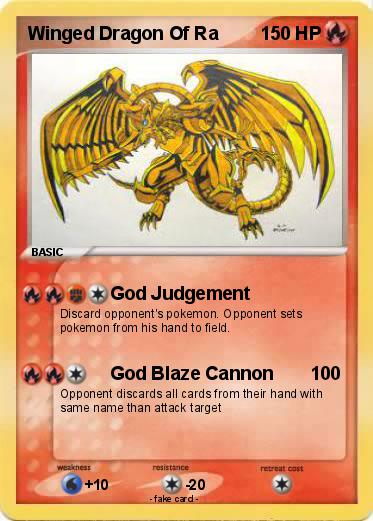 Pokemon Winged Dragon Of Ra