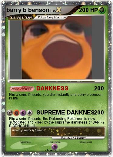 Pokemon barry b benson