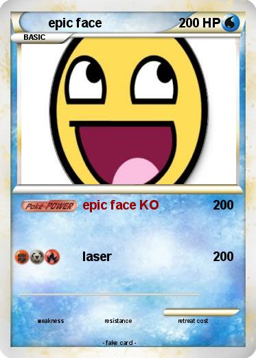 Pokemon epic face