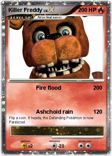 Pokemon Killer Freddy