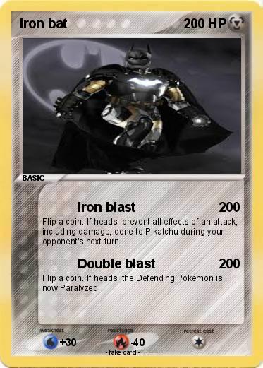 Pokemon Iron bat