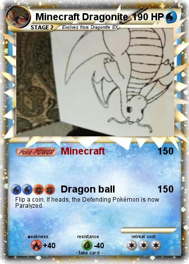 Pokemon Minecraft Dragonite