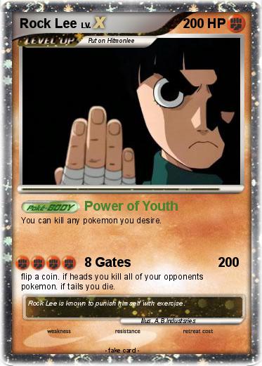 Pokemon Rock Lee