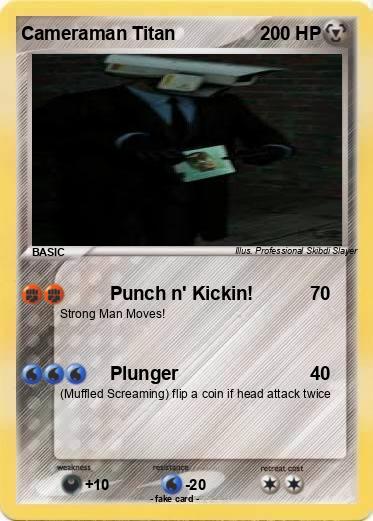 Pokemon Cameraman Titan