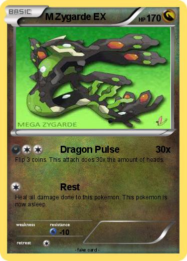 Pokemon M Zygarde EX