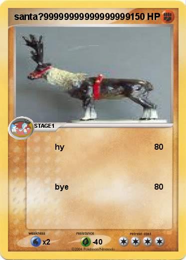 Pokemon santa?99999999999999999