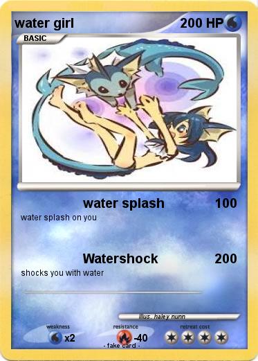 Pokemon water girl