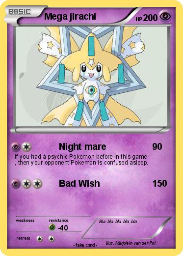 Pokemon Mega jirachi