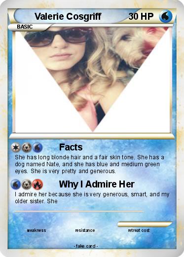 Pokemon Valerie Cosgriff