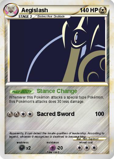 Pokemon Aegislash