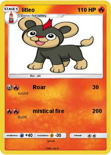 Pokemon litleo