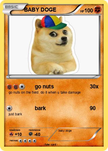 Pokemon BABY DOGE