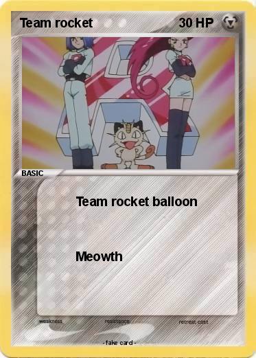 Pokemon Team rocket