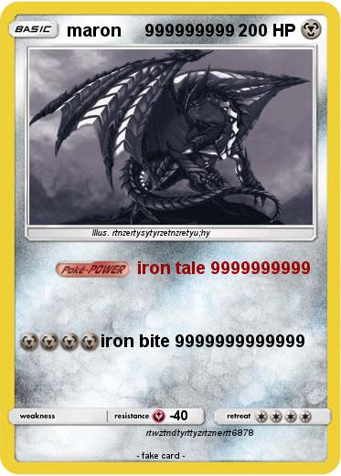 Pokemon maron     999999999