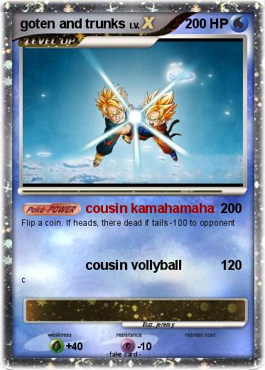 Pokemon goten and trunks