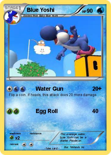 Pokemon Blue Yoshi