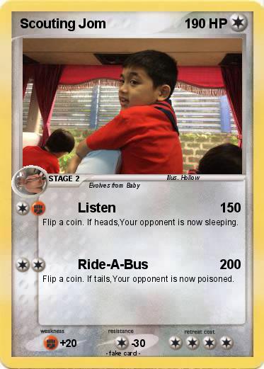 Pokemon Scouting Jom