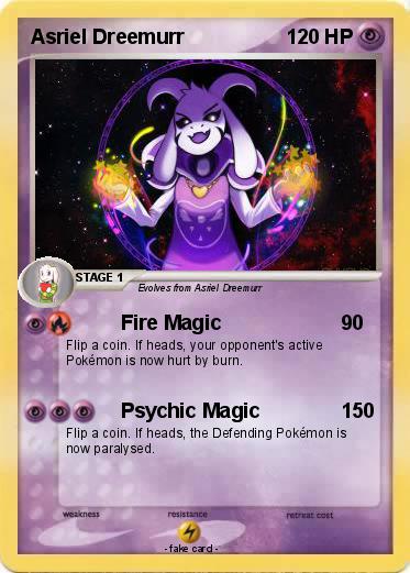 Pokemon Asriel Dreemurr