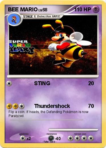 Pokemon BEE MARIO
