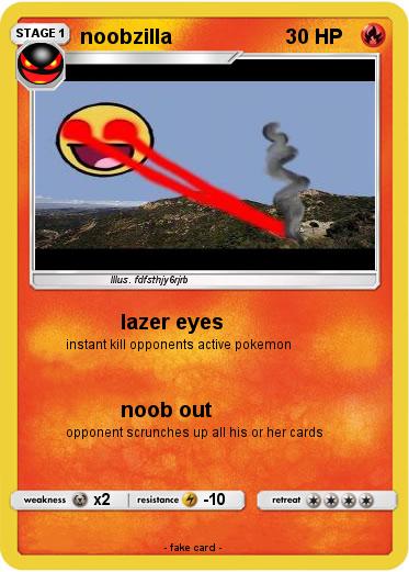 Pokemon noobzilla