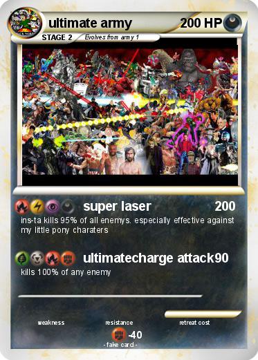 Pokemon ultimate army