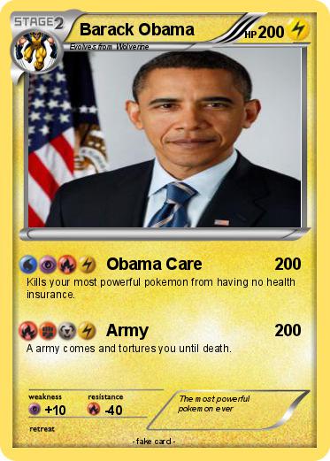 Pokemon Barack Obama