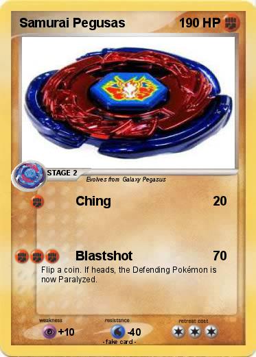 Pokemon Samurai Pegusas