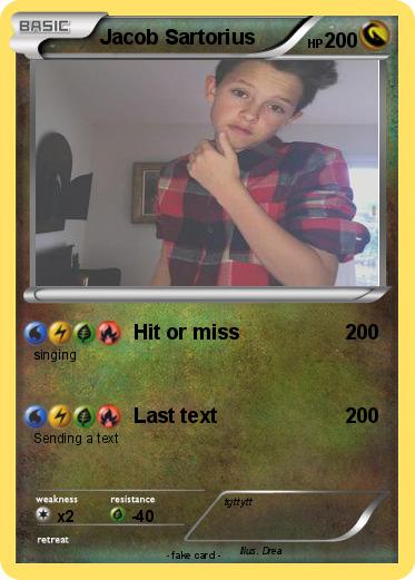Pokemon Jacob Sartorius