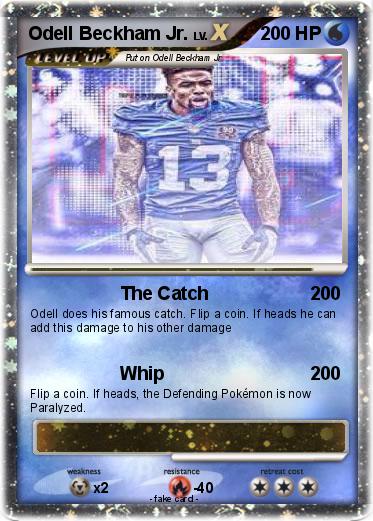 Pokemon Odell Beckham Jr.