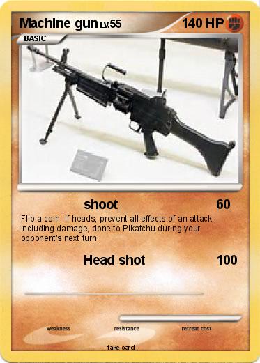 Pokemon Machine gun