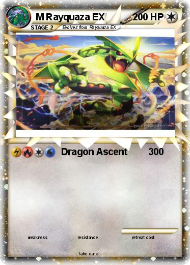 Pokemon M Rayquaza EX