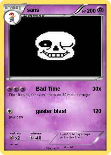 Pokemon sans