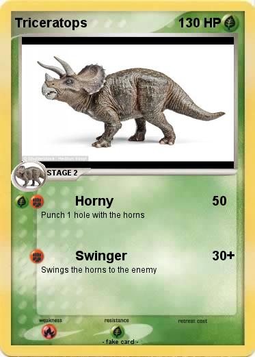 Pokemon Triceratops