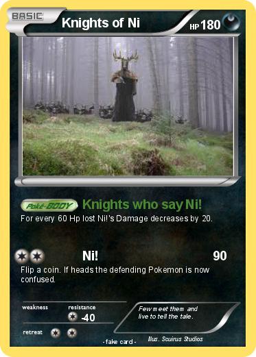 Pokemon Knights of Ni